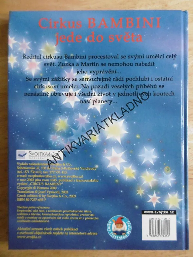 CIRKUS BAMBINI JEDE DO SVĚTA,  **an