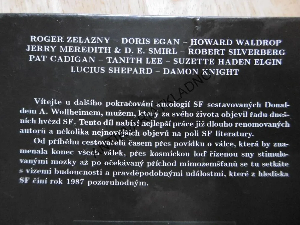 SCI-FI NEJLEPŠÍ POVÍDKY SCI-FI, 1987, ZELAZNY, SILVERBERG, AJ., **an