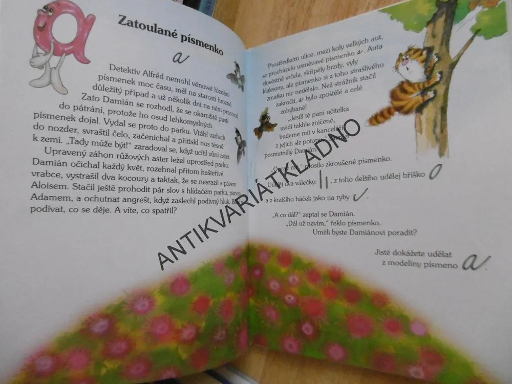 ZVĚDAVÁ PÍSMENKA, ABECEDA, **an