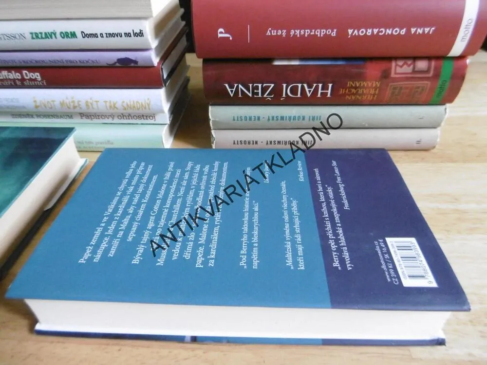 MALTÉZSKÁ VÝMĚNA, STEVE BERRY, **an
