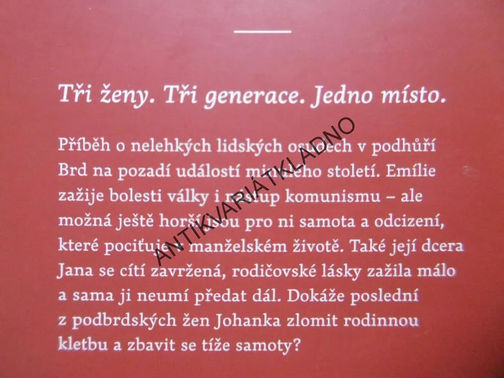 PODBRDSKÉ ŽENY, JANA PONCAROVÁ, **an