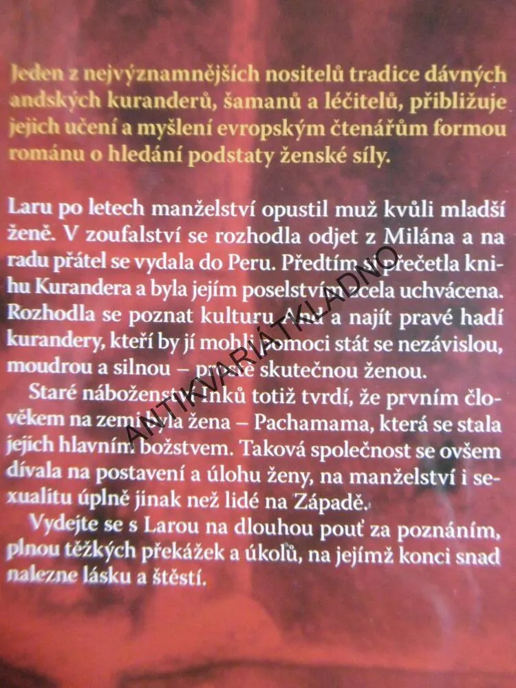 HADÍ ŽENA, HERNÁN HUARACHE MAMANI, **an