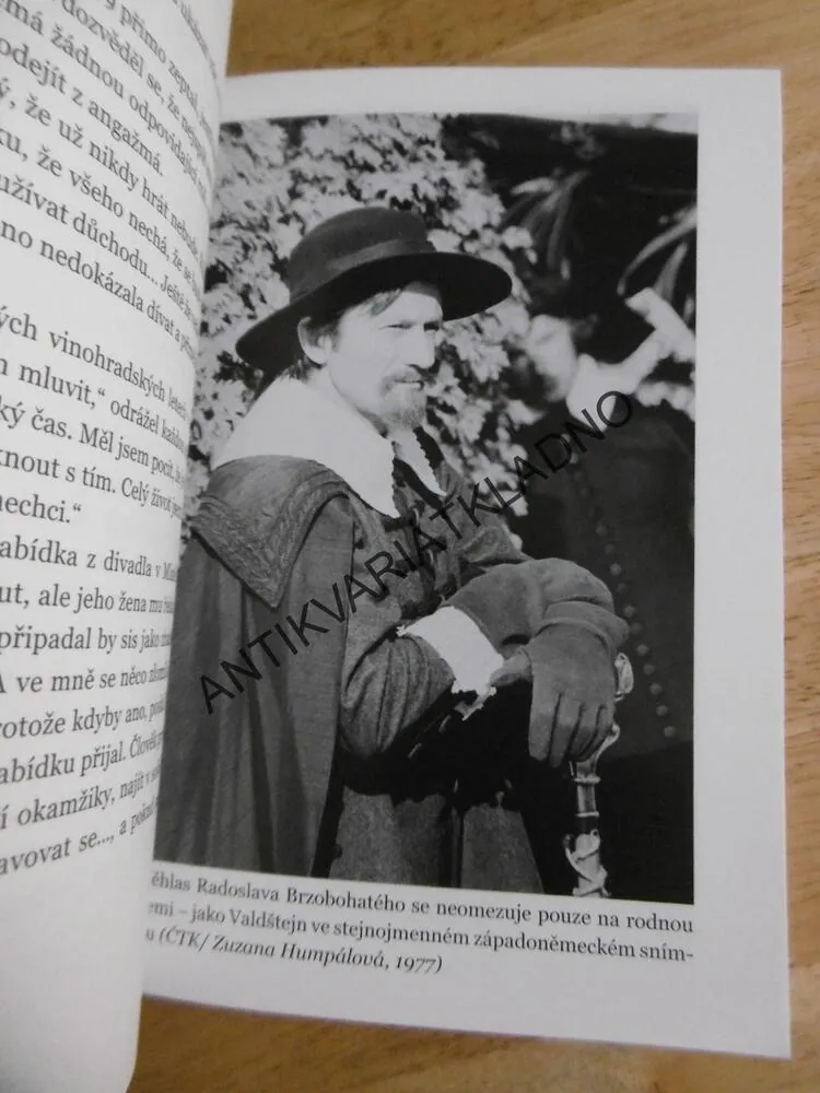 RADOSLAV BRZOBOHATÝ, CHLAP SE ŠIROKÝM SRDCEM, JAN BRDIČKA, **an