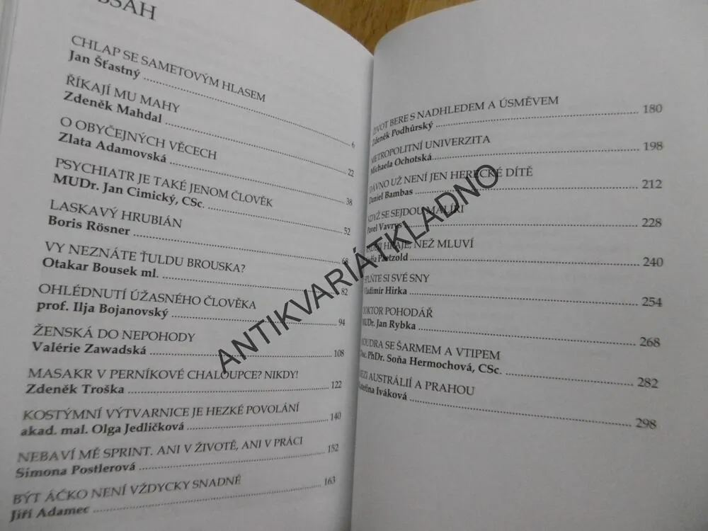 KLÍČE K ŽIVOTU, MIROSLAVA BESSEROVÁ, **an