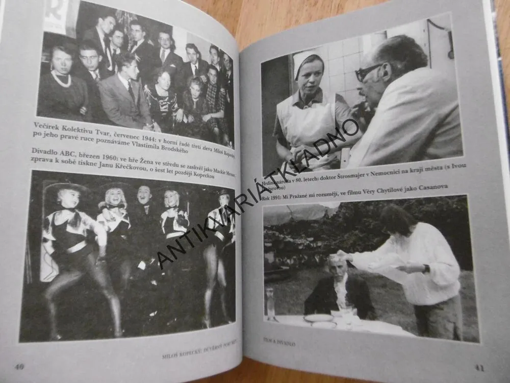 MILOŠ KOPECKÝ, DŮVĚRNÝ PORTRÉT, PAVEL KOVÁŘ, JANA KOPECKÁ, **an