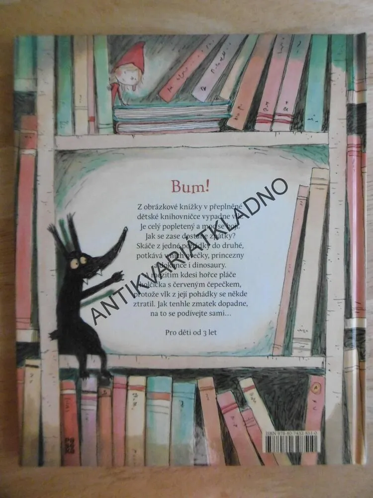 O VLKOVI KTERÝ VYPADL Z KNÍŽKY, T.ROBBERECHT, **AN