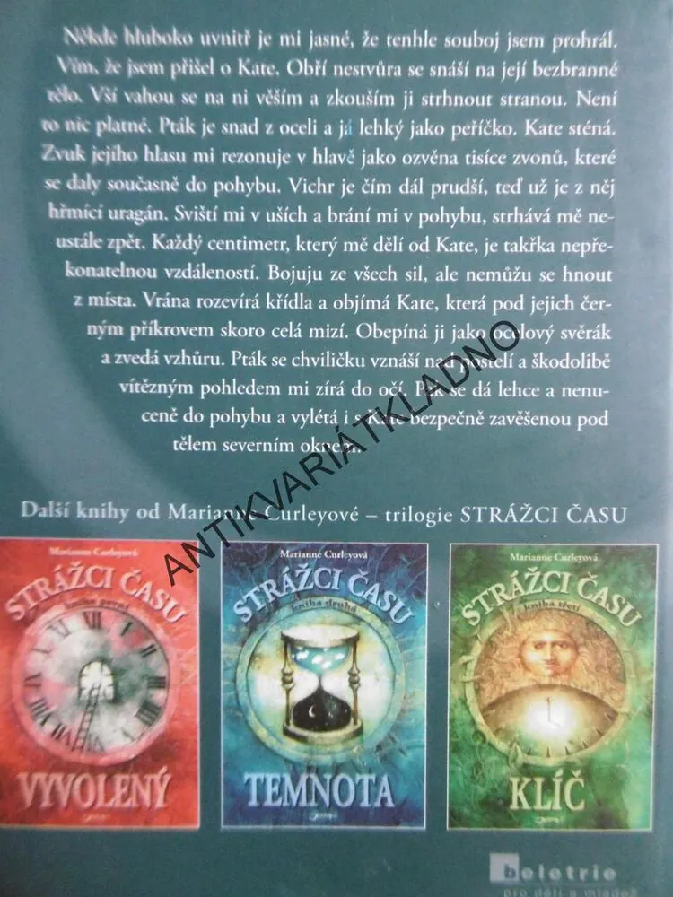 DÁVNÁ KLETBA, MARIANNE CURLEYOVÁ, **an