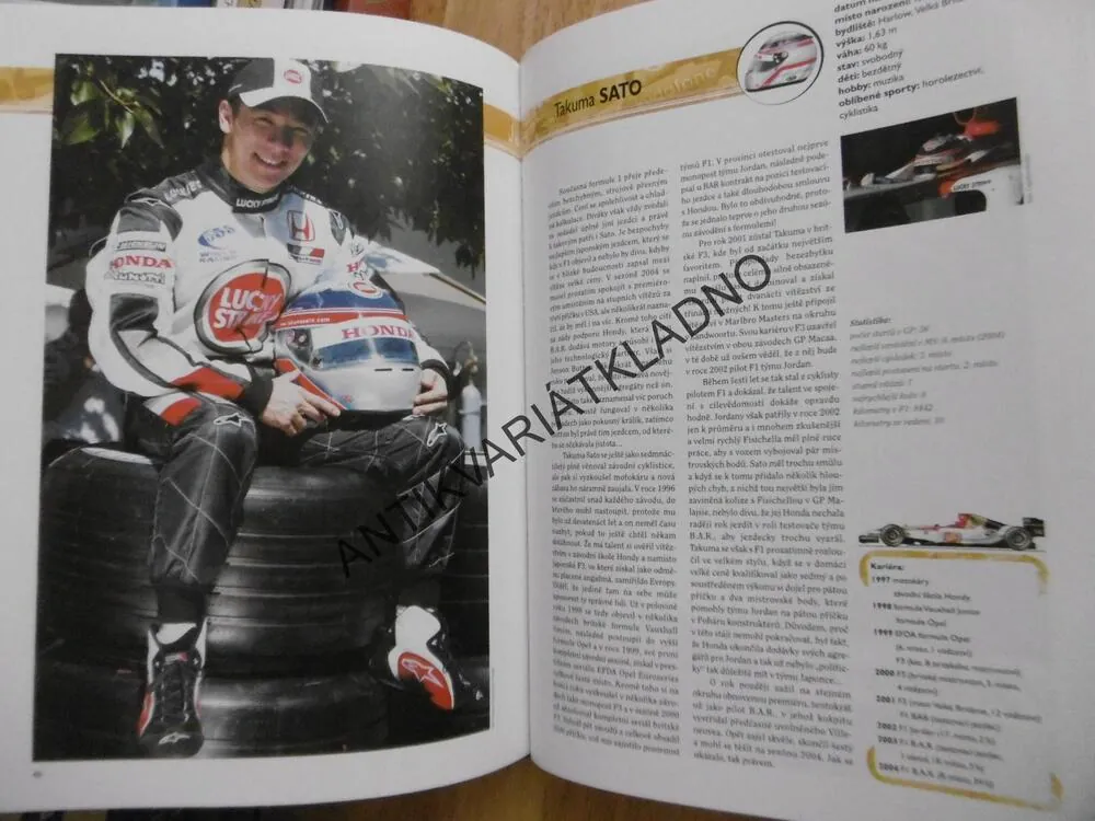 HVĚZDY F1 2005, RICHARD PLOS, **an