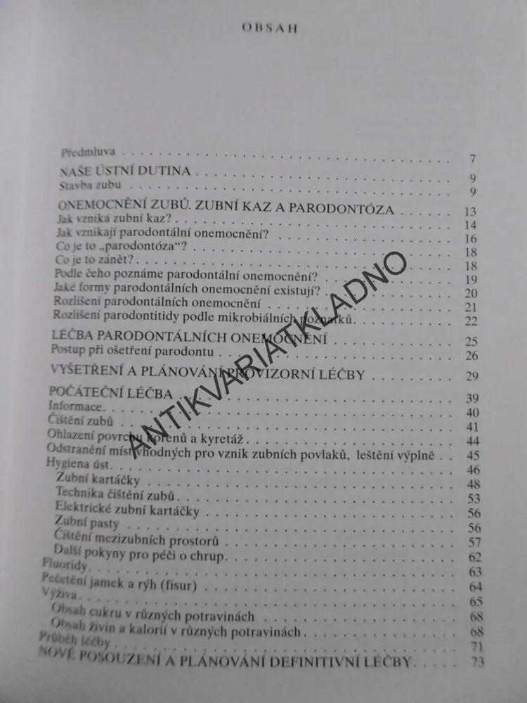 PARADONTOZU LZE LÉČIT, FRANZ STEINWANDTNER, **an