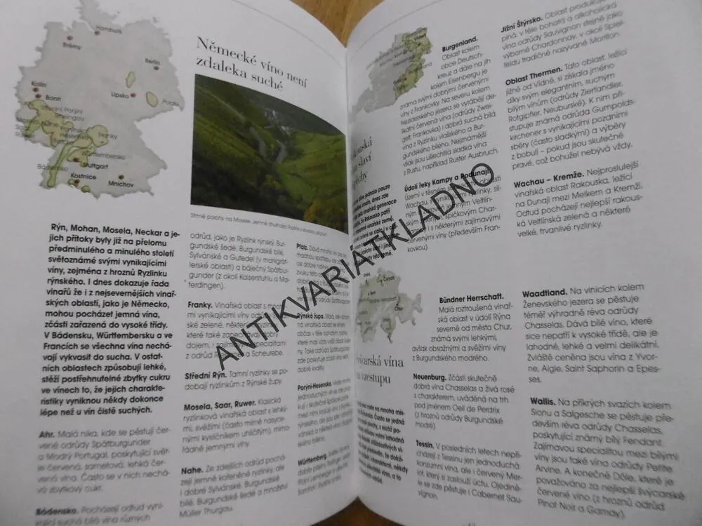 VÍNO, MALÁ ŠKOLA, O VÍNĚ, BÍLÉ VÍNA, ČERVENÉ VÍNO, JENS PRIEWE, **an