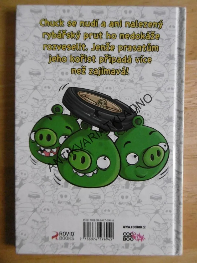 ANGRY BIRDS, HLAVU VZHŮRU, CHUCKU!, **an