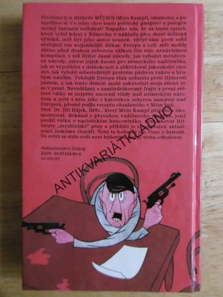 HITLERŮV MEIN KAMPF S KOMENTÁŘEM JIŘÍHO HÁJKA, **an