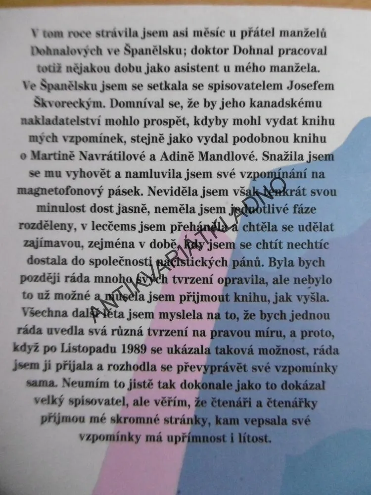 ŽIVOTA SLADKÉ HOŘKOSTI, LÍDA BAAROVÁ, **an