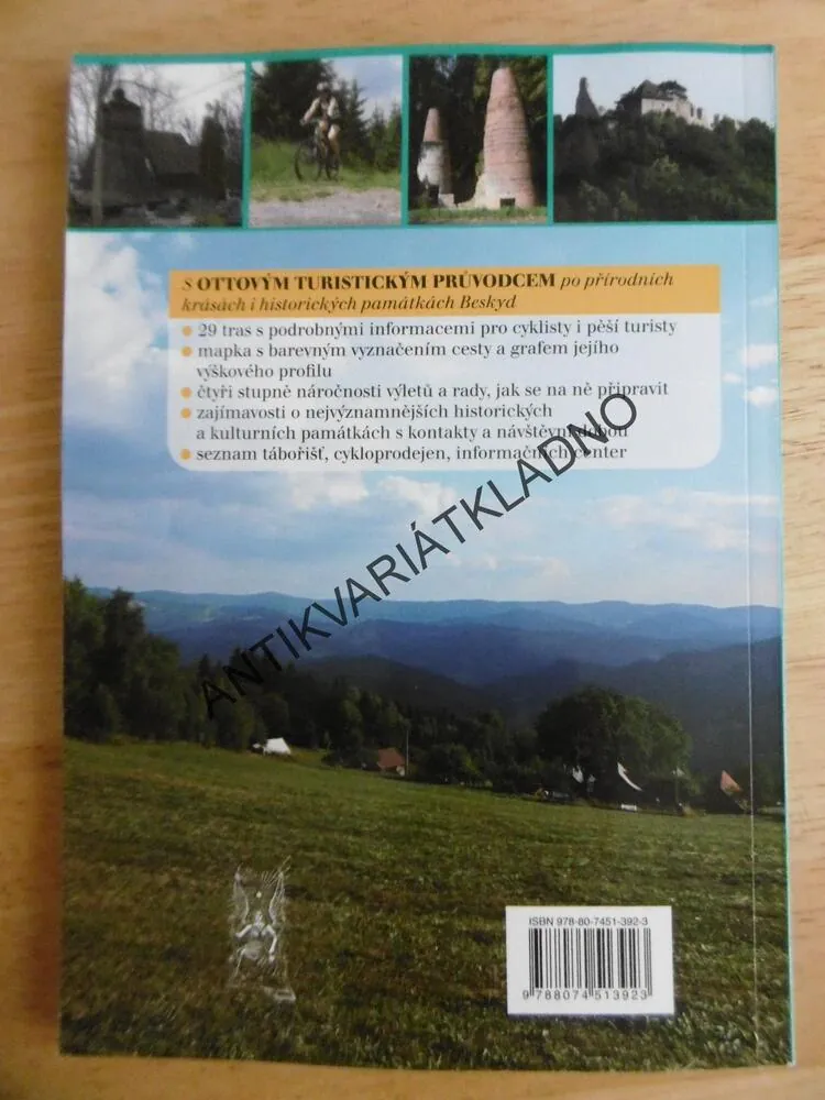 BESKYDY, OTTŮV TURISTICKÝ PRŮVODCE, **an