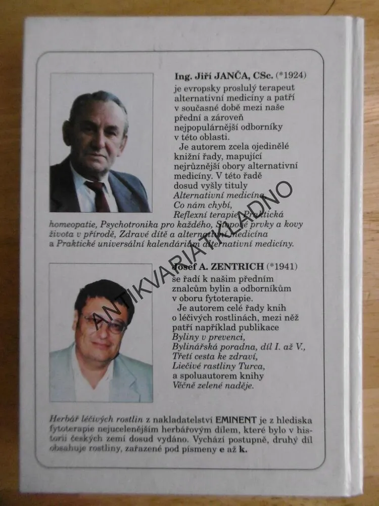 HERBÁŘ LÉČIVÝCH ROSTLIN 2., JIŘÍ JANČA, **an