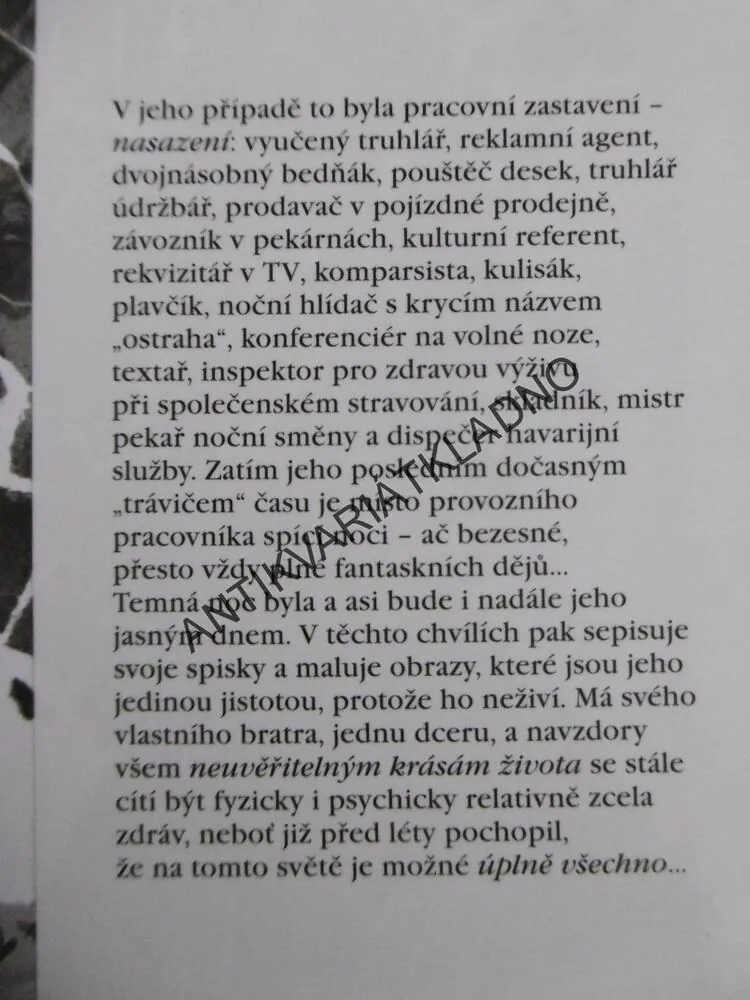PRAVDOMLUVNÍ LŽOU JENOM OBČAS, IVO MAREK, **an