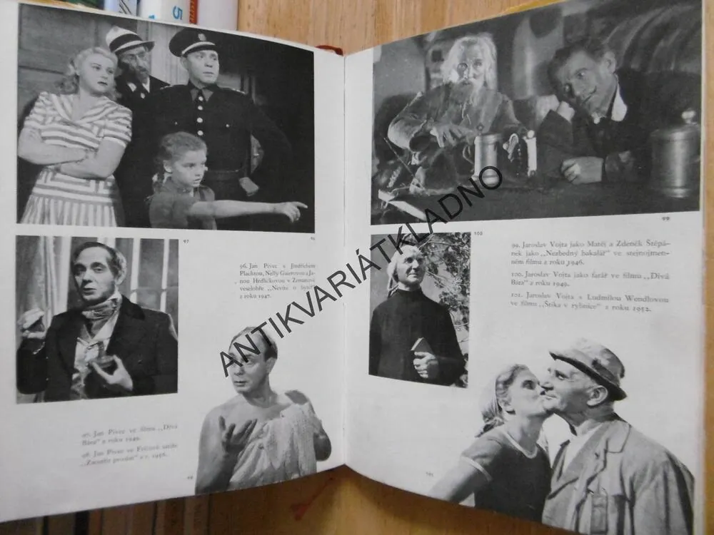 HRDINOVÉ FILMOVÉ VESELOHRY, ROZPRÁVKY S HERCI, NAD ČESKOU FILM.VESELOHROU A NAD 133 FOTOGRAFIEMI, **an