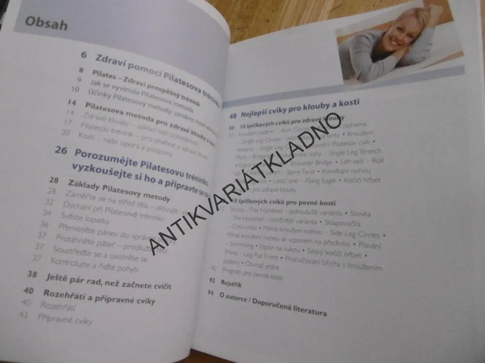 ZDRAVÉ KOSTI A KLOUBY POMOCÍ PILATESOVY METODY,**an