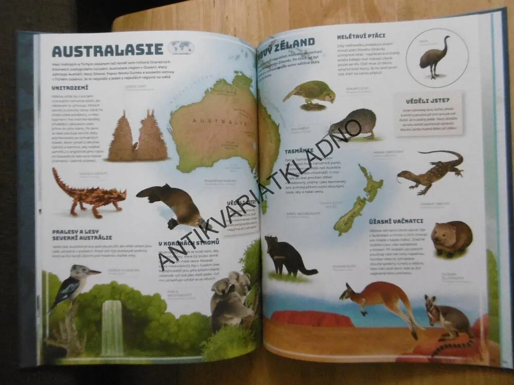 SVĚTOVÝ ATLAS ZVÍŘAT, NICK CRUMPTON, **an