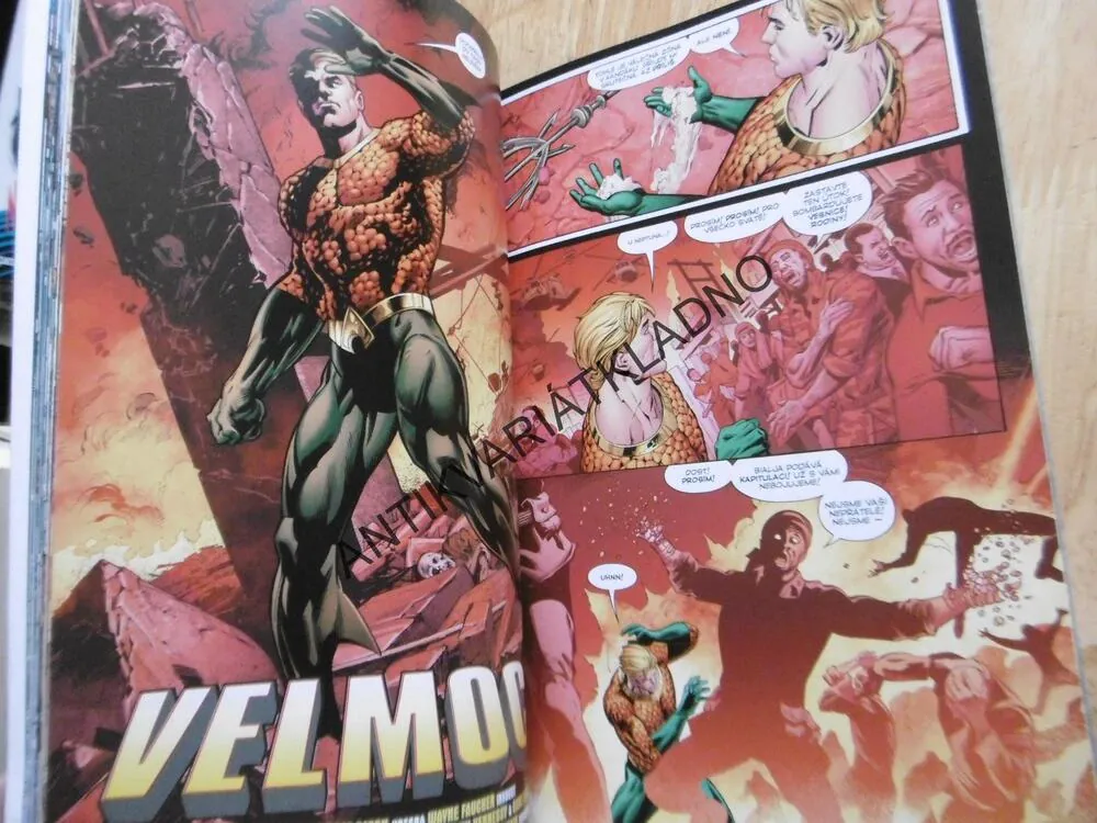 AQUAMAN, KORUNA ATLANTIDY, KOMIKS DC COMICS, **an