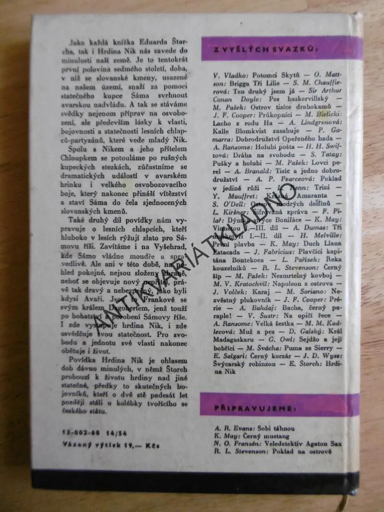 KOD 102 - HRDINA NIK, EDUARD ŠTORCH, BURIAN, **an