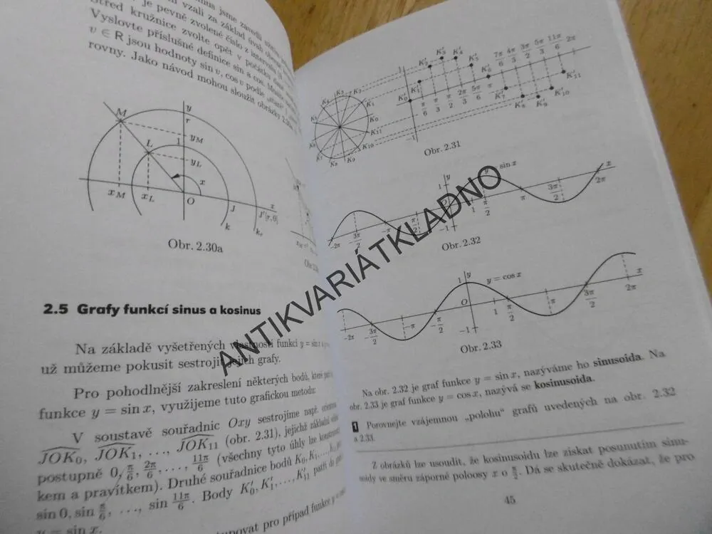 MATEMATIKA PRO GYMNÁZIA, GONIOMETRIE