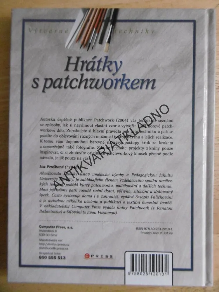 HRÁTKY S PATCHWORKEM, IVA PROŠKOVÁ, **an