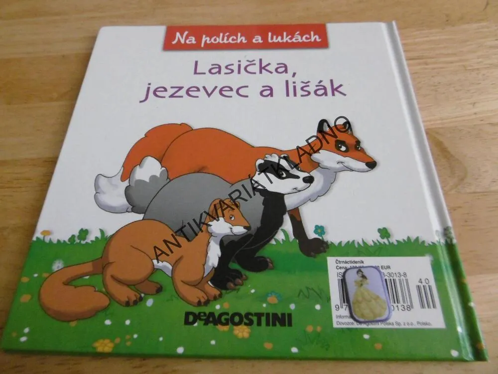 LASIČKA, JEZEVEC A LIŠÁK, NA POLÍCH A LUKÁCH, EDICE VESELÁ FARMA, **an