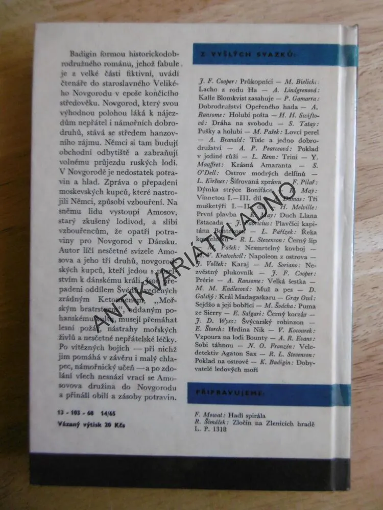 KOD 105 - DOBYVATELÉ LEDOVÝCH MOŘÍ, KONSTANTIN BADIGIN, ŠEVČÍK, **an