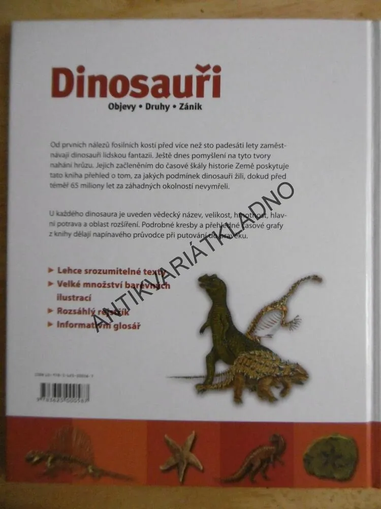 DINOSAUŘI, OBJEVY, DRUHY, ZÁNIK, **an