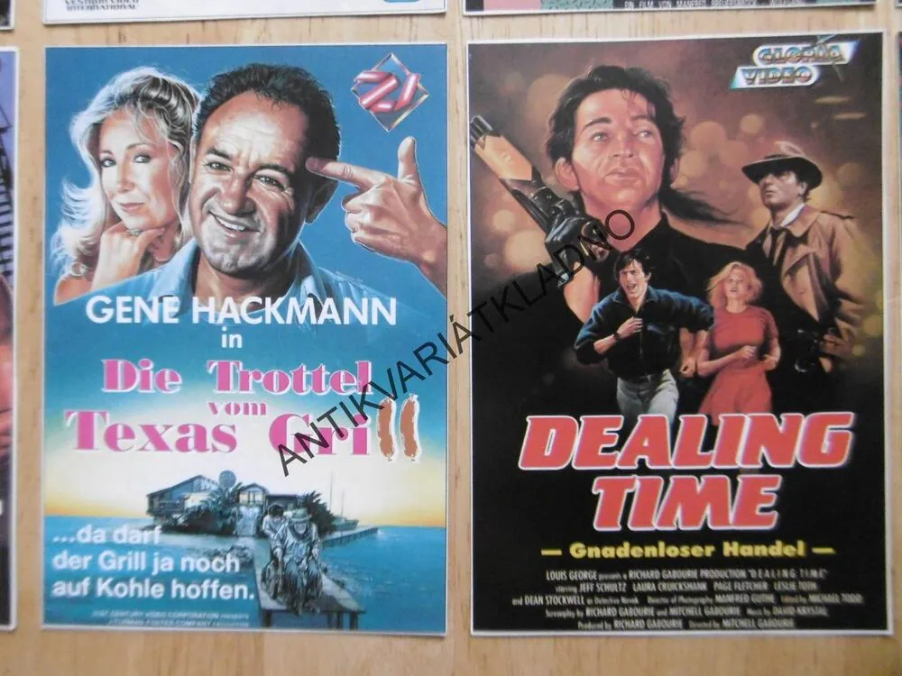 FILM. KARTIČKY, NĚMECKO, ČASOPIS VIDEO PLUS, 18KS
