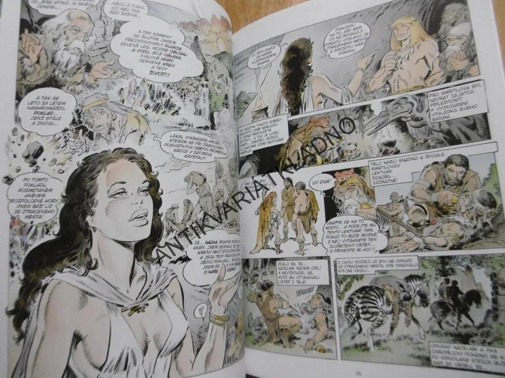 RAHAN A JEHO SYNOVÉ, KOMIKS, **an