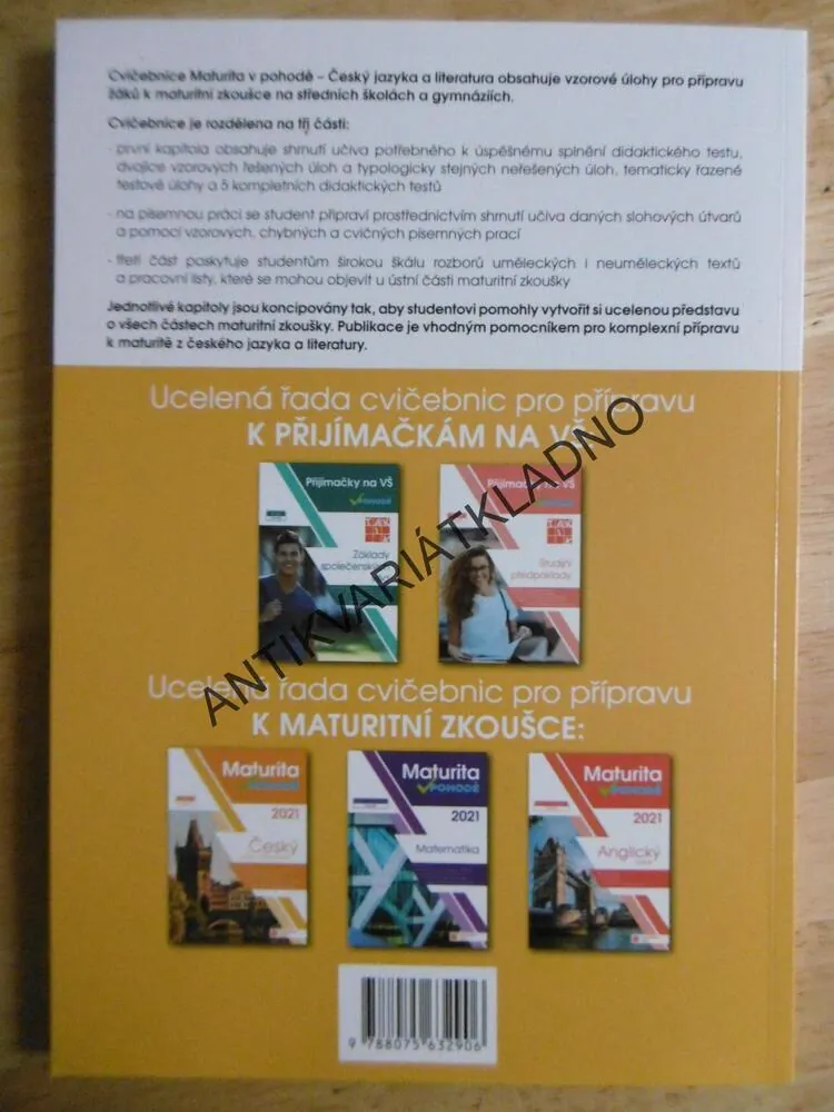 MATURITA V POHODĚ, ČESKÝ JAZYK A LITERATURA