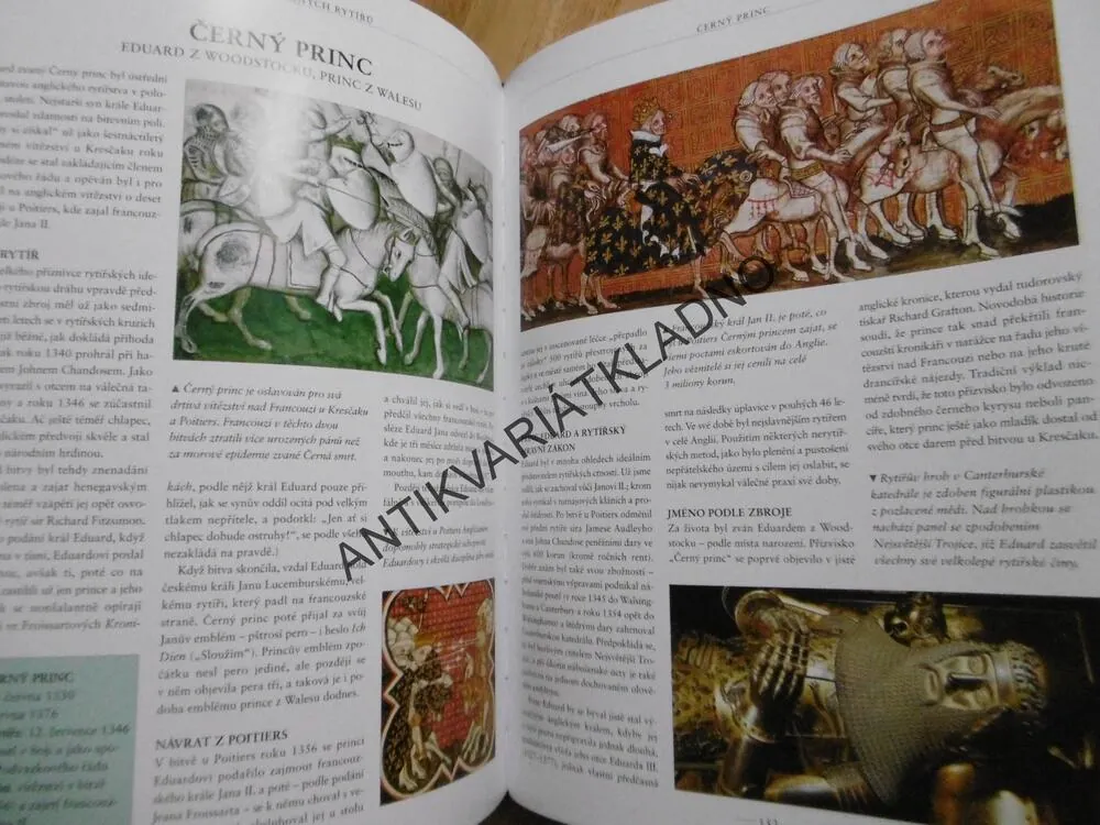 ILUSTROVANÉ DĚJINY, RYTÍŘI, CH.PHILLIPS, **an
