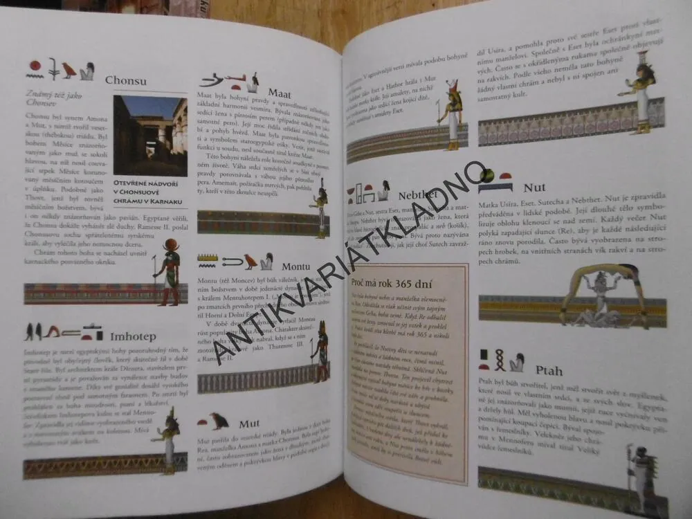 OŽIVLÝ EGYPT, ŽIVOUCÉ OBRZAY Z DOB FARAONŮ, **an