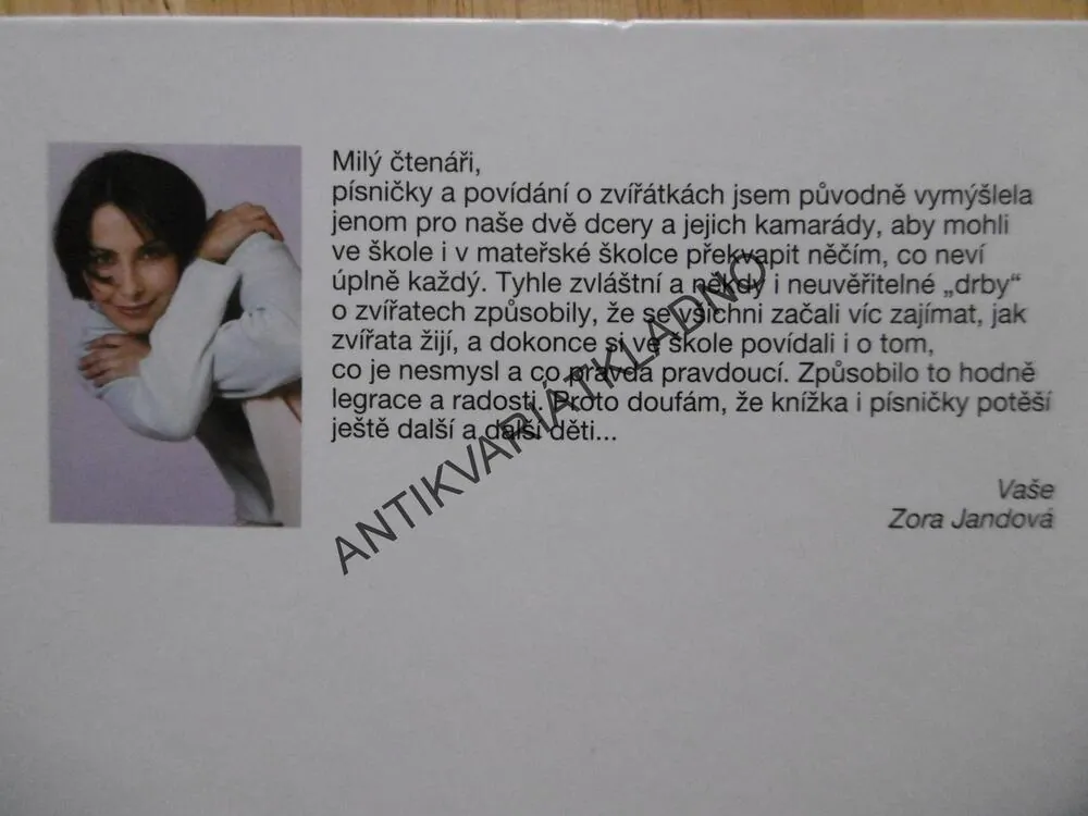 RYBA Z HAVAJE, ZORA JANDOVÁ, ZDENEK MERTA, ZPĚVNÍK, BEZ CD, **an