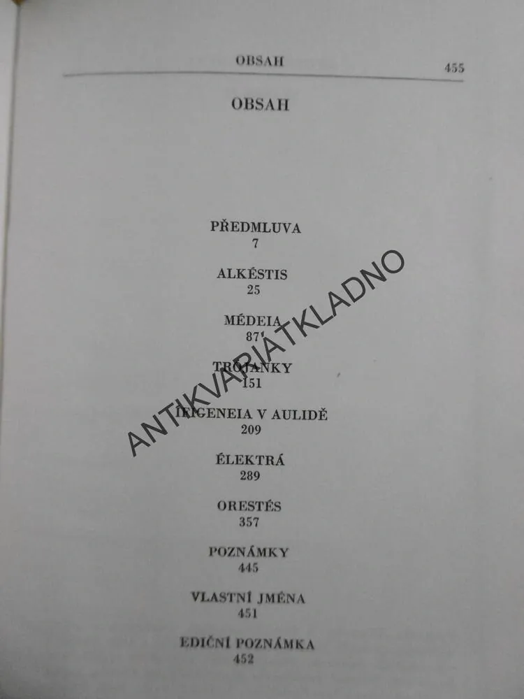 EURIPIDES, TROJÁNKY A JINÉ TRAGÉDIE, **an