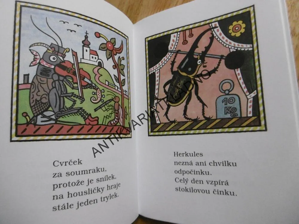 ŘÍKADLA Z LADOVY ZAHRÁDKY, JOSEF LADA, 