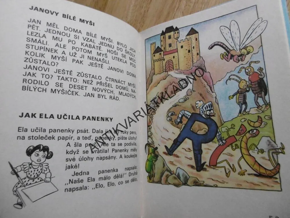 FERDŮV SLABIKÁŘ, ONDŘEJ SEKORA, 1976, **an