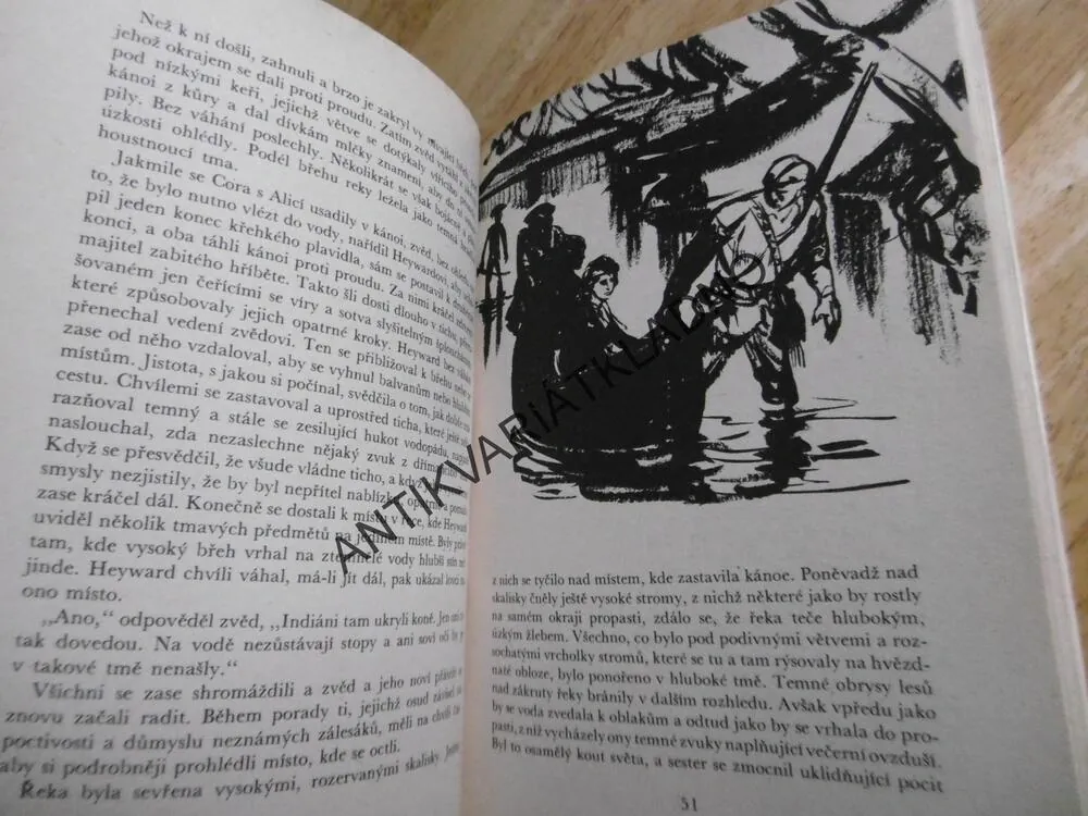 KOD 53 - POSLEDNÍ MOHYKÁN, JAMES FENIMORE COOPER, VRAŠTIL, **an