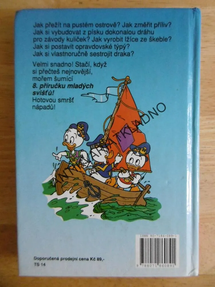 8. PŘÍRUČKA MLADÝCH SVIŠŤŮ, WALT DISNEY, **an