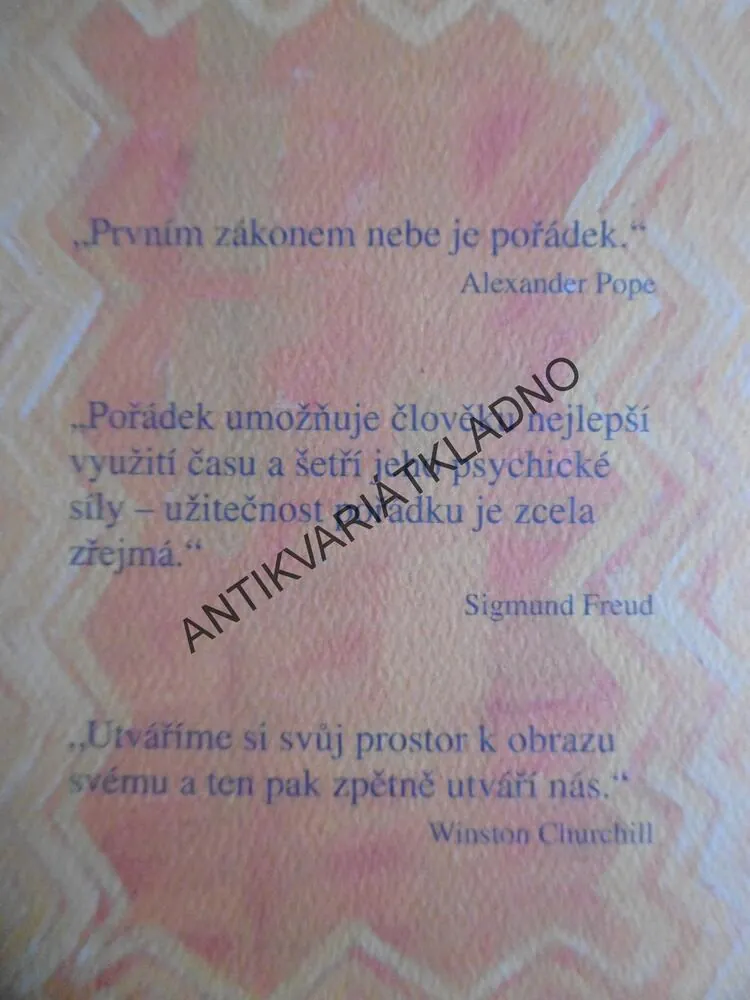 ZBAVTE SE NEPOŘÁDKU S FENG ŠUEJ, KAREN KINGSTON, **an