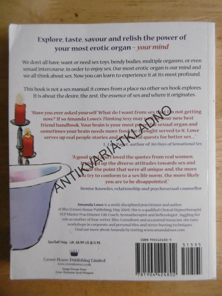 THINKING SEXY, UNLOCKING THE SECRETS OF SENSUAL DESIRE, AMANDA LOWE, ANGLICKY, **an