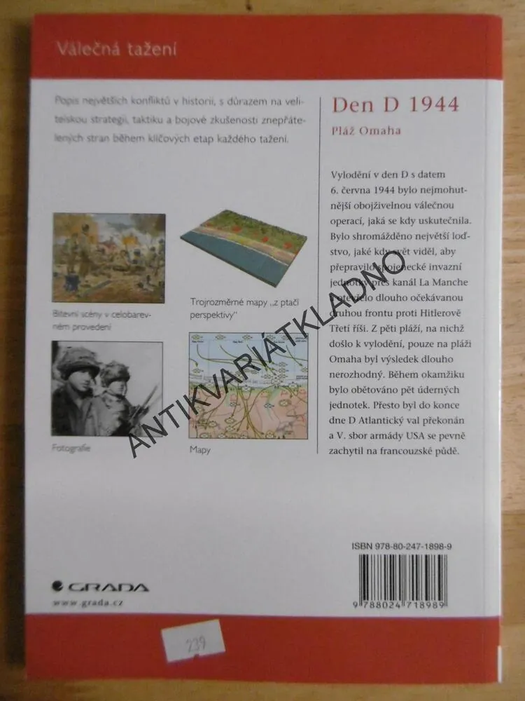 DEN D 1944, PLÁŽ OMAHA, VÁLEČNÁ TAŽENÍ, **an