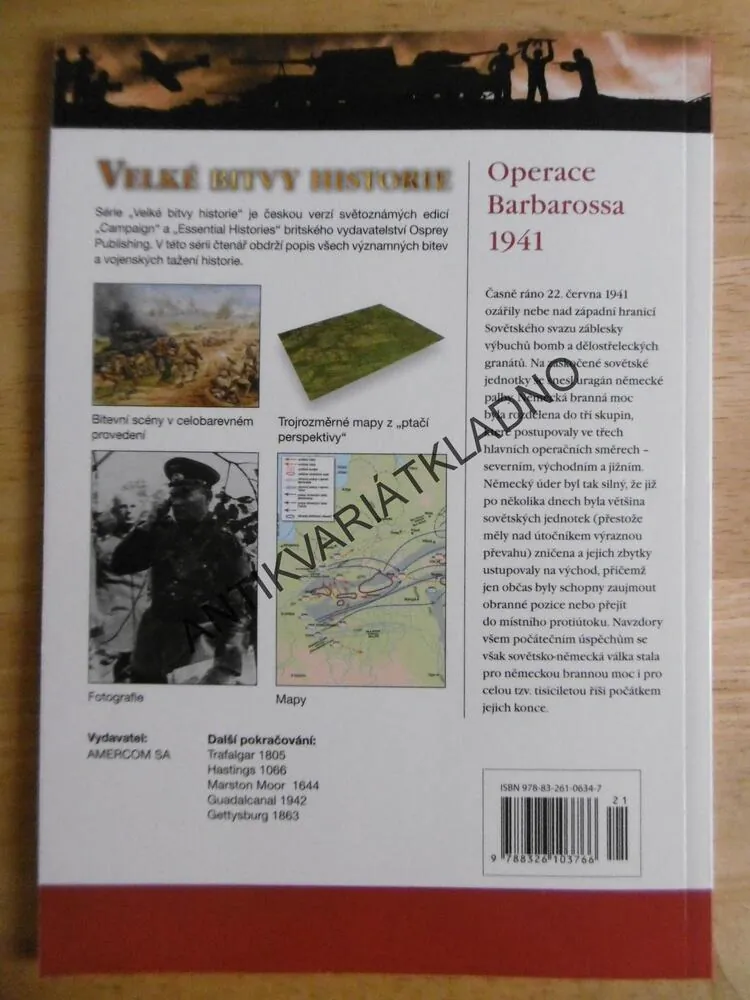 OPERACE BARBAROSSA 1941, VELKÉ BITVY HISTORIE 21, VÁLKA, **an