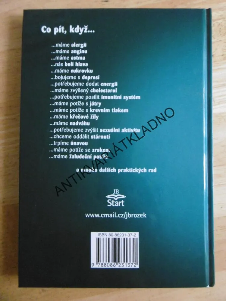 CO PÍT, KDYŽ.., J.MANŽUKOVÁ, **an