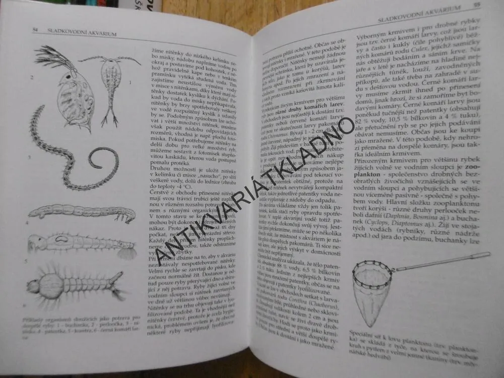 AKVARIUM SLADKOVODNÍ A MOŘSKÉ, J.HOFFMAN, **an