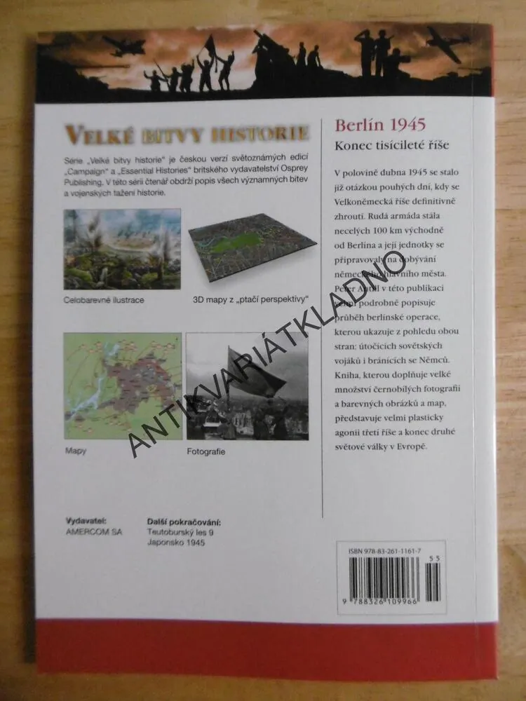 BERLÍN 1945, VELKÉ BITVY HISTORIE 55, VÁLKA, **an