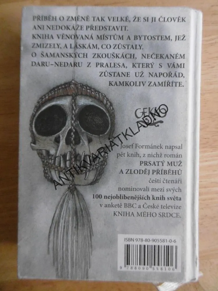 SYN VĚTRU A PRSATÝ MUŽ, JOSEF FORMÁNEK, **an