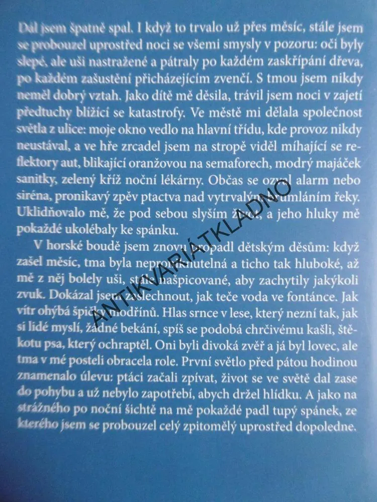 DIVOKÝ KLUK, PAOLO COGNETTI, **an